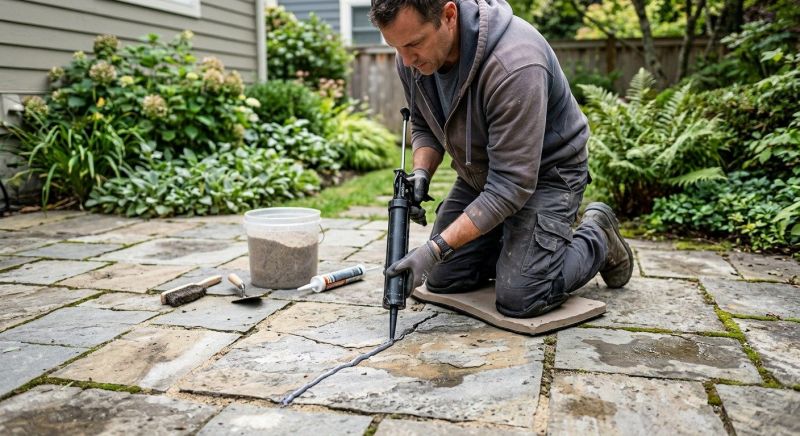 Sandstone Pavers Installation in Fairfield County, CT